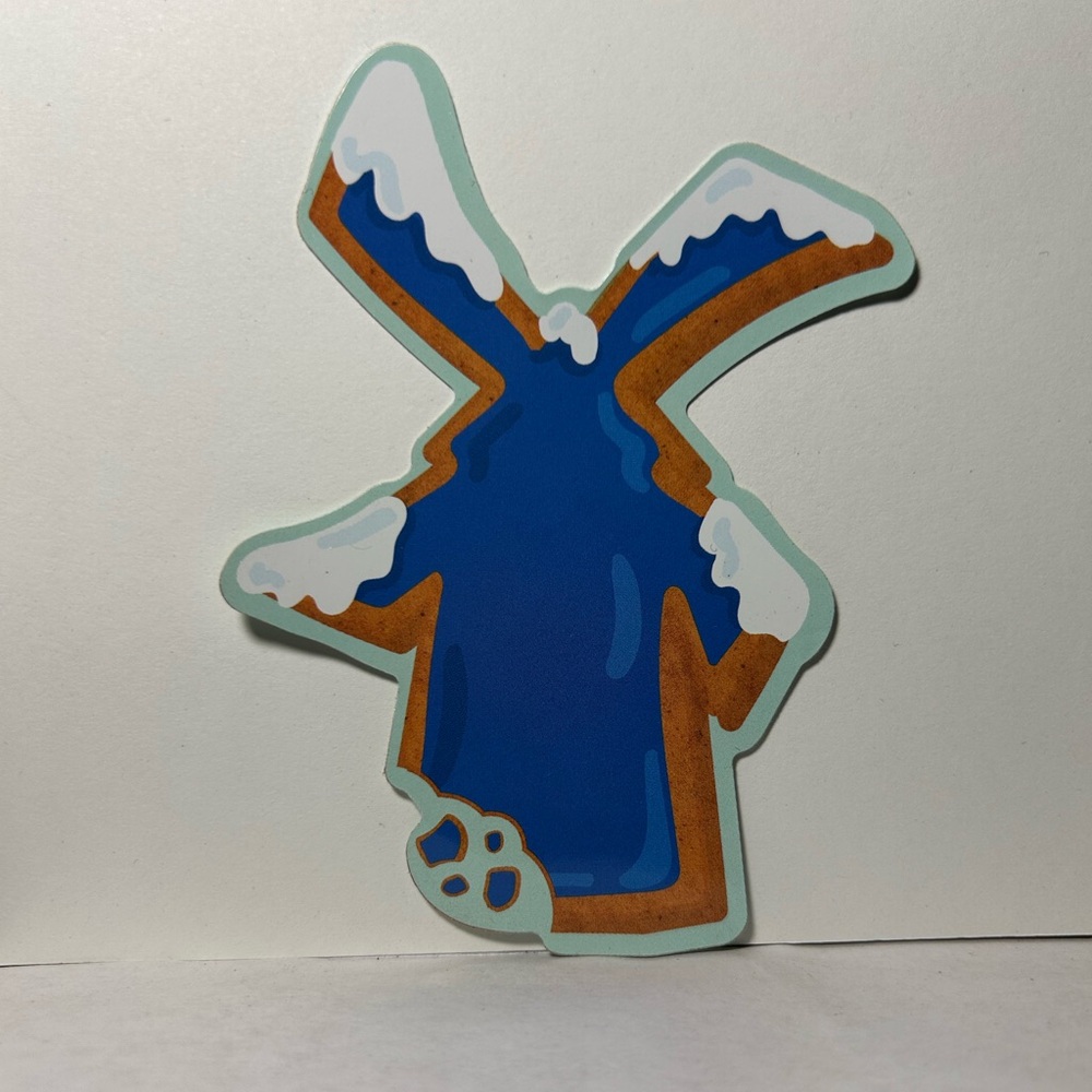 Dutch Bros Sticker December 2024 Windmill Snow